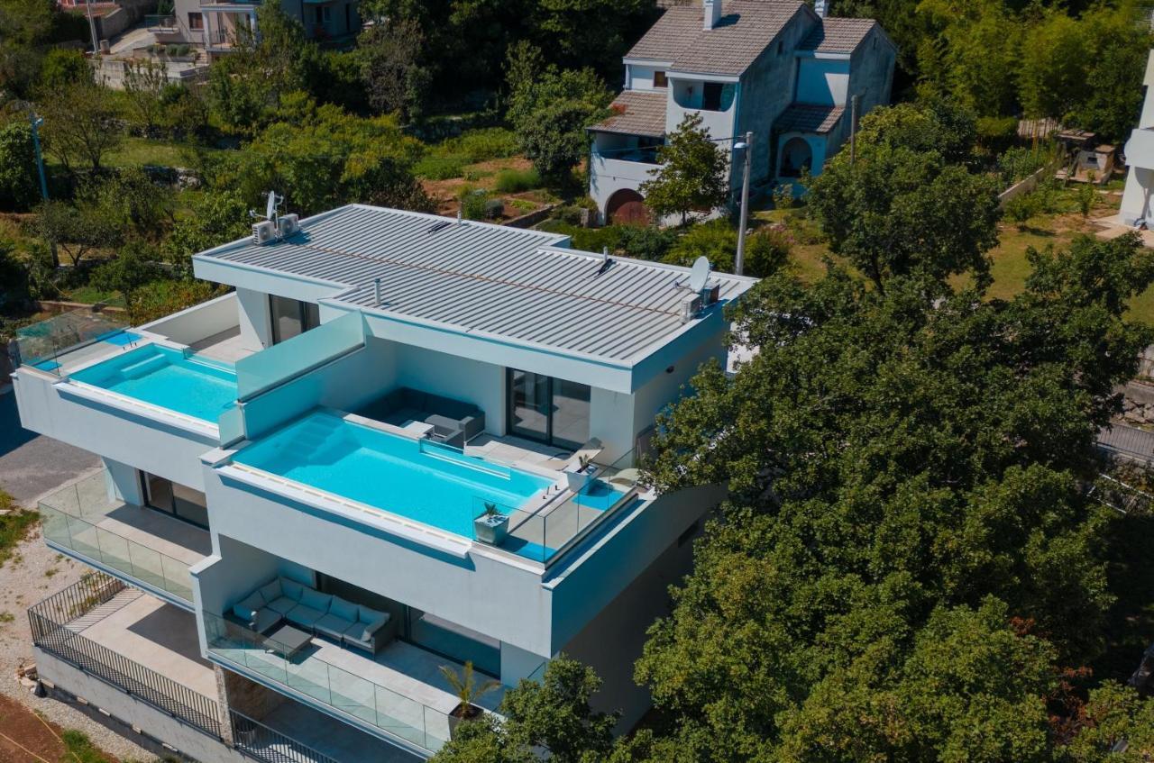 Villa The Boat With Rooftop Pool Matulji Eksteriør bilde